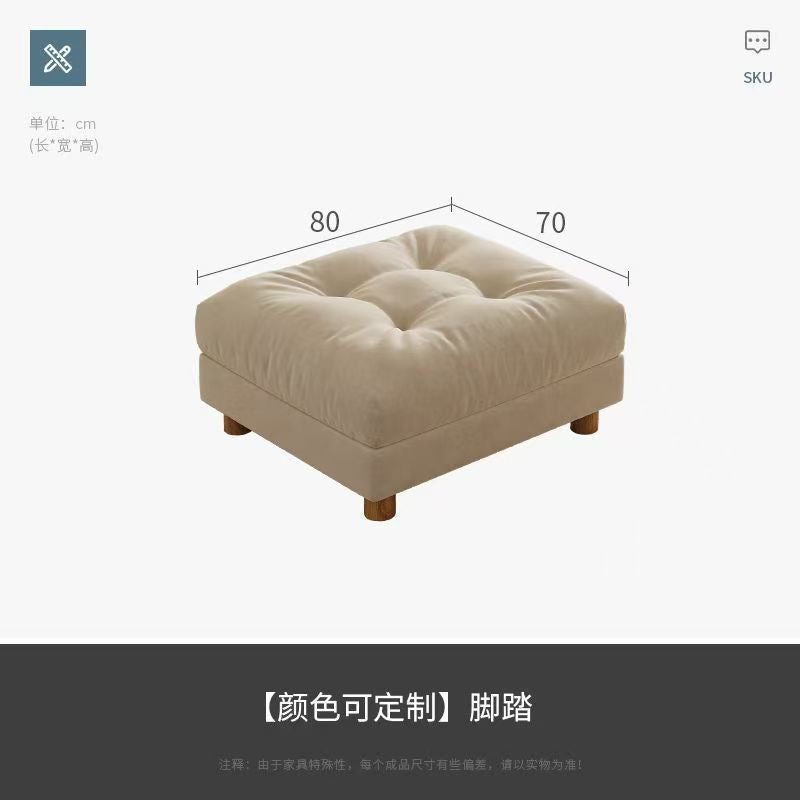 Wood style sofa cloud japanese style straight row small apartment classycasual sofa scandinavian living room solid wood fabric sofa