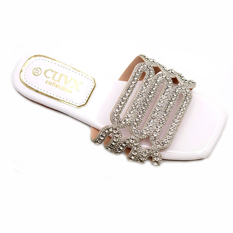 Wholesale Leisure Ladies slippers Spot Fashion Light Luxury Rhinestone Women's Cool Slippers