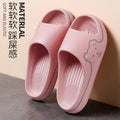 Women's slippers - indoor/outdoor, student dorm, home, bathroom, non-slip, thong sandals, candy colors, flat beach slides