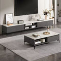 Tv cabinet living room 2025new arrival floor-standing for home storage cabinet all-in-one small apartment tv cabinet coffee table