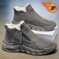2025 winter trend: new high-top cotton shoes - bestselling men's non-slip work boots, versatile, warm, thick-soled, fleece-lined cotton boots