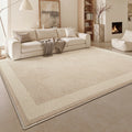 Cream style living room carpet classycasual no-wash wipeable waterproof sofa coffee table large area bedroom bedside blanket