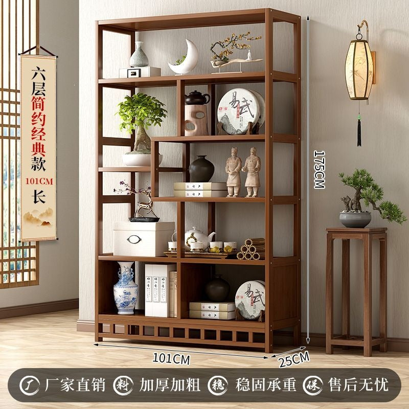 Special offer bogu rack new chinoiserie tea display cabinet tea room tea cabinet modern casual duobao pavilion ornaments storage shelf