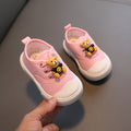 spring/autumn baby shoes - cartoon bear soft sole prewalker shoes for boys and girls - toddler shoes - infant shoes - canvas shoes