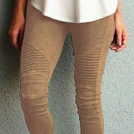 2025ebay fashion women's fashioncasualsilm tight elastic pants in stock