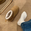 European station 2026 winter new capybara suede thickened snow boots bread shoes small women's shoes