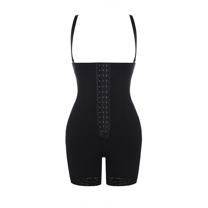 fashion tummy control one-piece corset, slimming body, butt lifting pants, detachable buttons, plus size tummy control for fat women