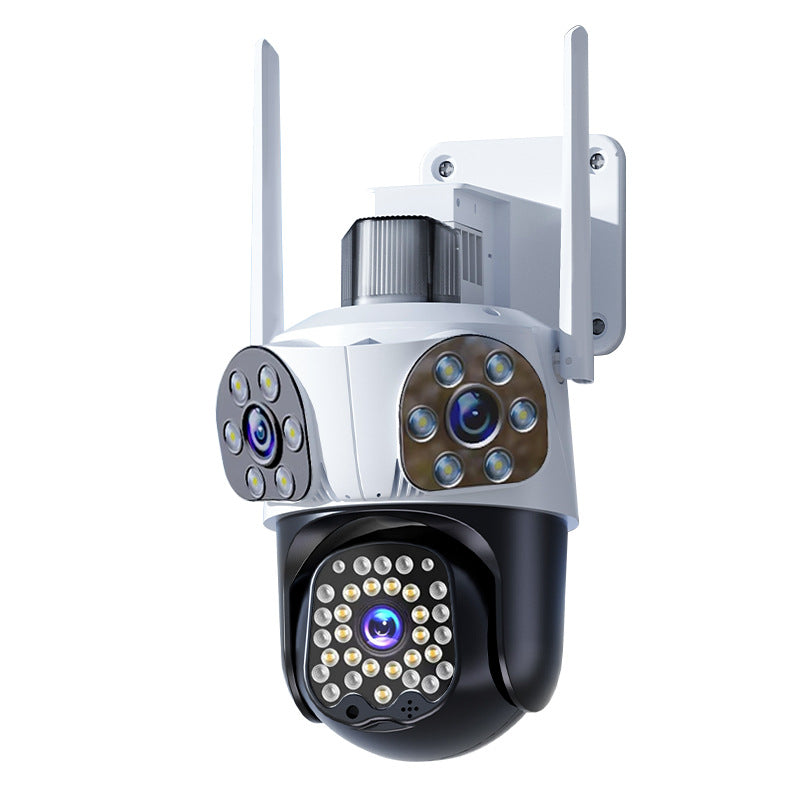 Camera monitor 360 degrees no dead angle outdoor home mobile phone remote without network wireless high definition night vision