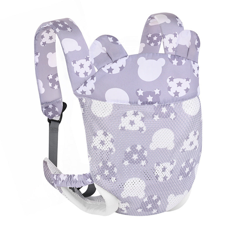 Baby carrier - convertible horizontal/vertical, breathable, front-carry, outdoor double shoulder carrier - summer bestseller for cross-border e-commerce