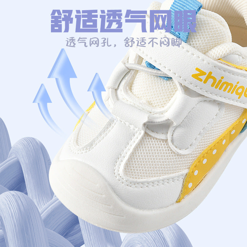 Toddler shoes for boys, spring and autumn, 0-1-2 years old, soft sole infant shoes, children's shoes, infant and toddler shoes for girls