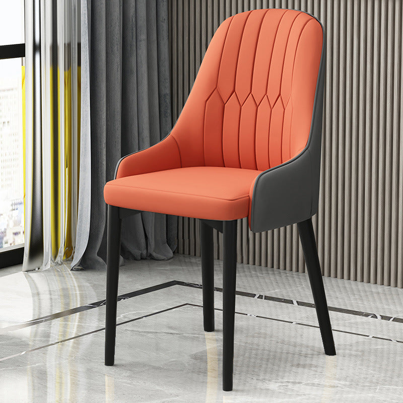 Nordic dining chair - modern minimalist design for home, premium quality, light luxury backrest, casual dining chair, restaurant & cafe seating