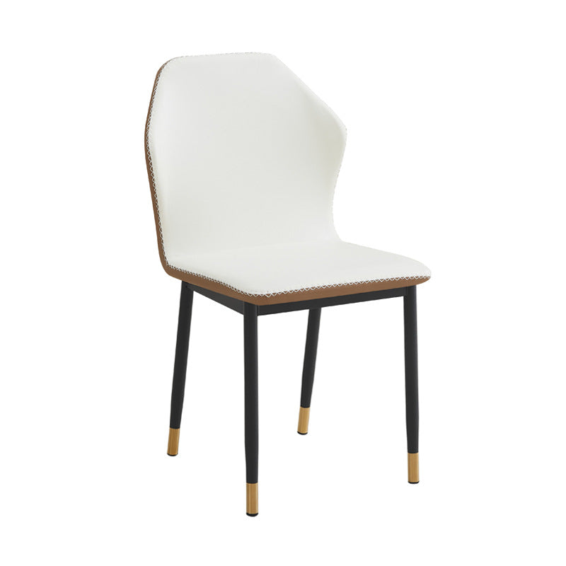 Source factory manufacturer wholesale italian normcore dining chair for home carbon steel restaurant hotel chair office reception chair