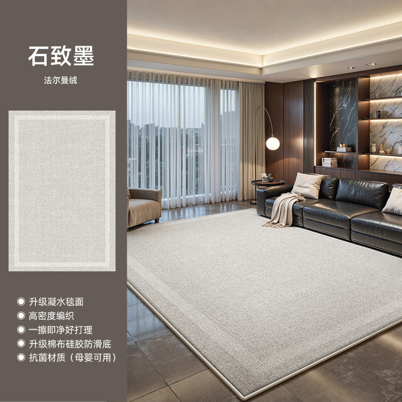 Carpet living room italian normcore no-wash and wipeable coffee table sofa floor mat accessible luxury stain-resistant bedroom carpet large area