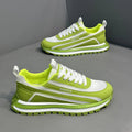 Men's shoes 2026 new spring mesh breathable trendy versatile athletic casual shoes men's chunky sole hot-selling dad shoes