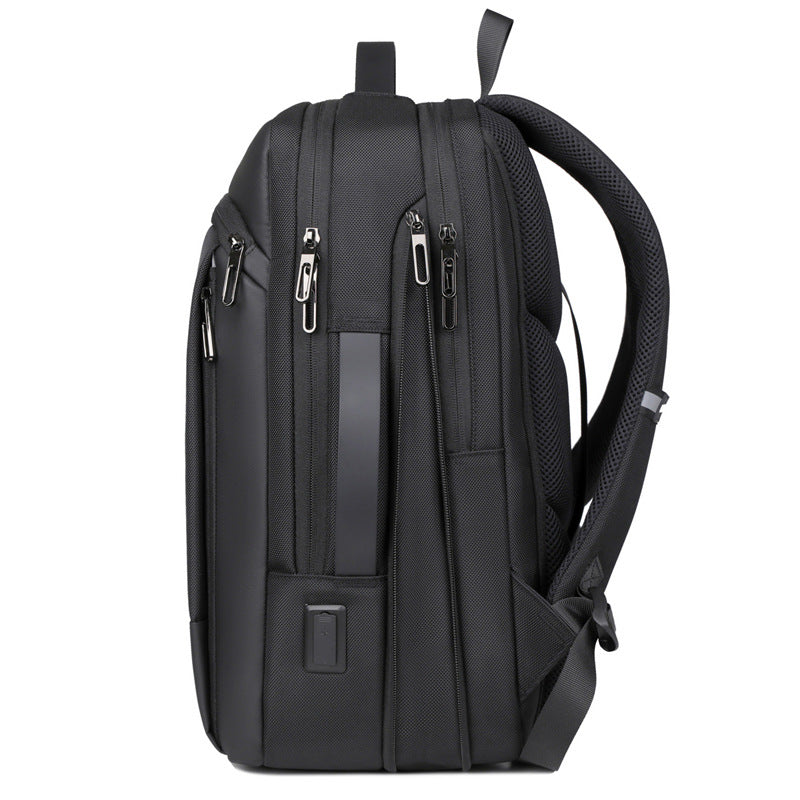 Cross-border explosive backpack Men's expandable laptop business computer bag Multifunctional large-capacity travel backpack