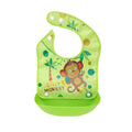 Baby eating bib type a rice bib 0-6 years old kids products waterproof anti-dirty cover baby food supplement silicone bib