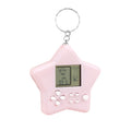 tetris electronic game console - portable handheld mini game console keychain charm toy
