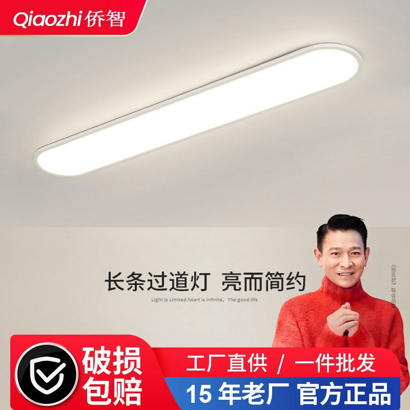 Ultra-thin ceiling light Long corridor aisle light Entry balcony light Simple cloakroom Bedroom Minimalist entrance light