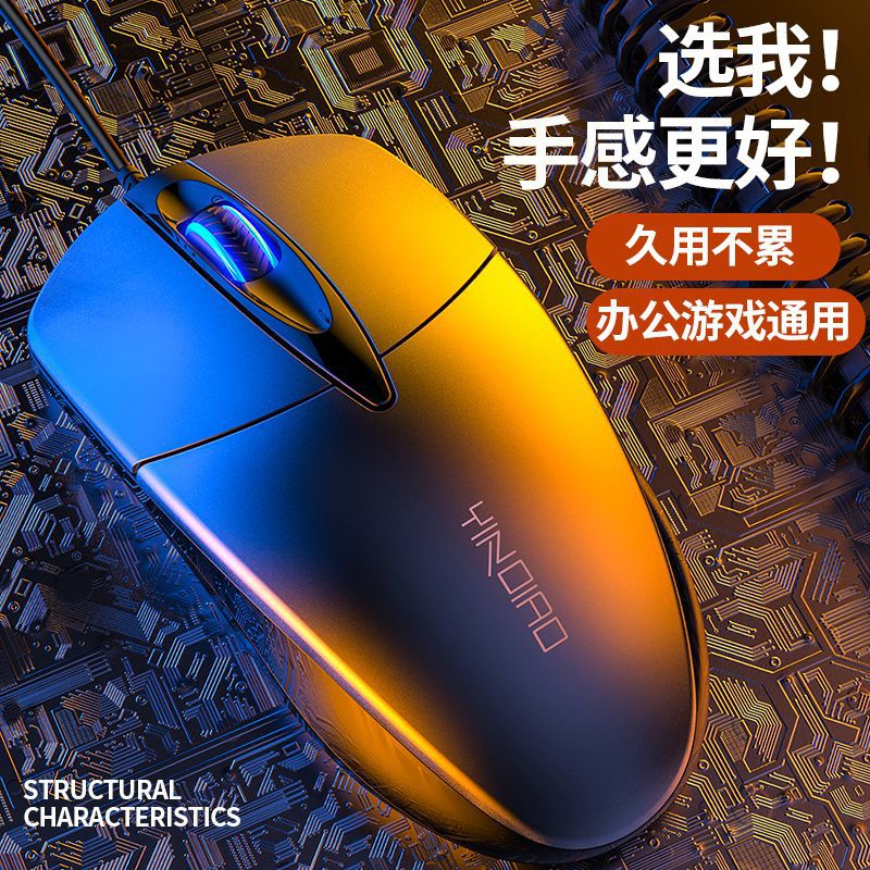 Silver sculpt g2 colorful illuminated usb wired business mouse - computer accessories, office supplies, in-stock wholesale, amazon cross-border