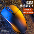 Silver sculpt g2 colorful illuminated usb wired business mouse - computer accessories, office supplies, in-stock wholesale, amazon cross-border