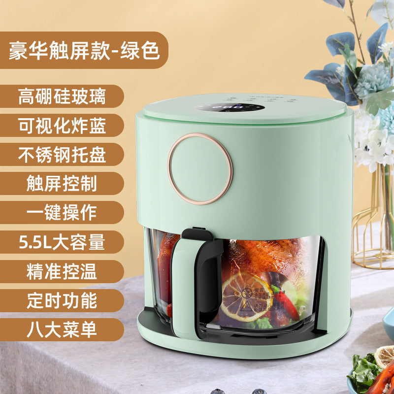 Strictly select Xianke, air fryer, household large-capacity intelligent visual electric frying, fully automatic multi-functional wholesale