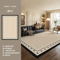 Carpet living room no-wash and wipeable nature medieval style bedroom bedside mat retrofor home coffee table sofa floor mat full cover