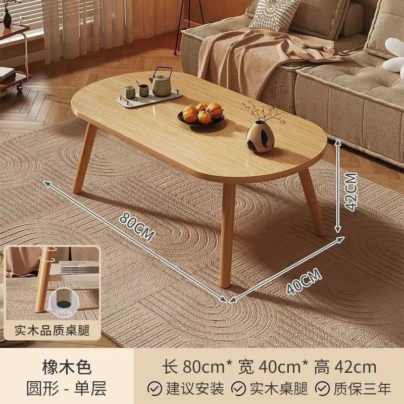Coffee table modern casual rental house balcony low table living room small tea table hotel apartment bedroom sofa side table