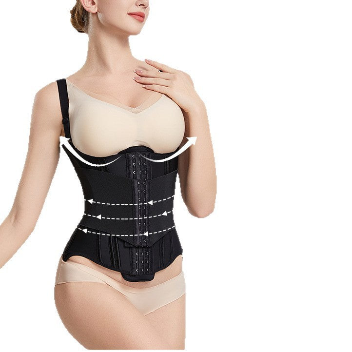 Special waist shaping belt for plastic surgery and beauty salons, breathable and highly elastic cartilage tummy control s-curve girdle in multiple sizes