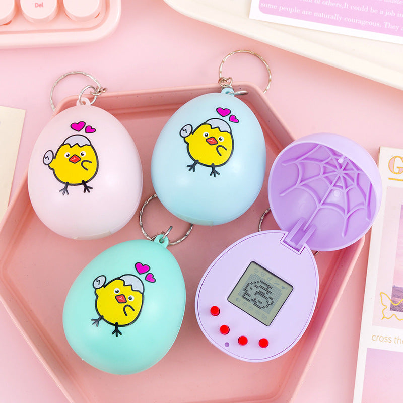 new virtual pet raising game console - classic nostalgic handheld mini electronic pet machine - children's toy