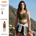 Fashion cross-border cloud-sensing yoga suit, beautiful back, tight-fitting yoga clothes, outdoor running, push-up sports fitness clothes for women