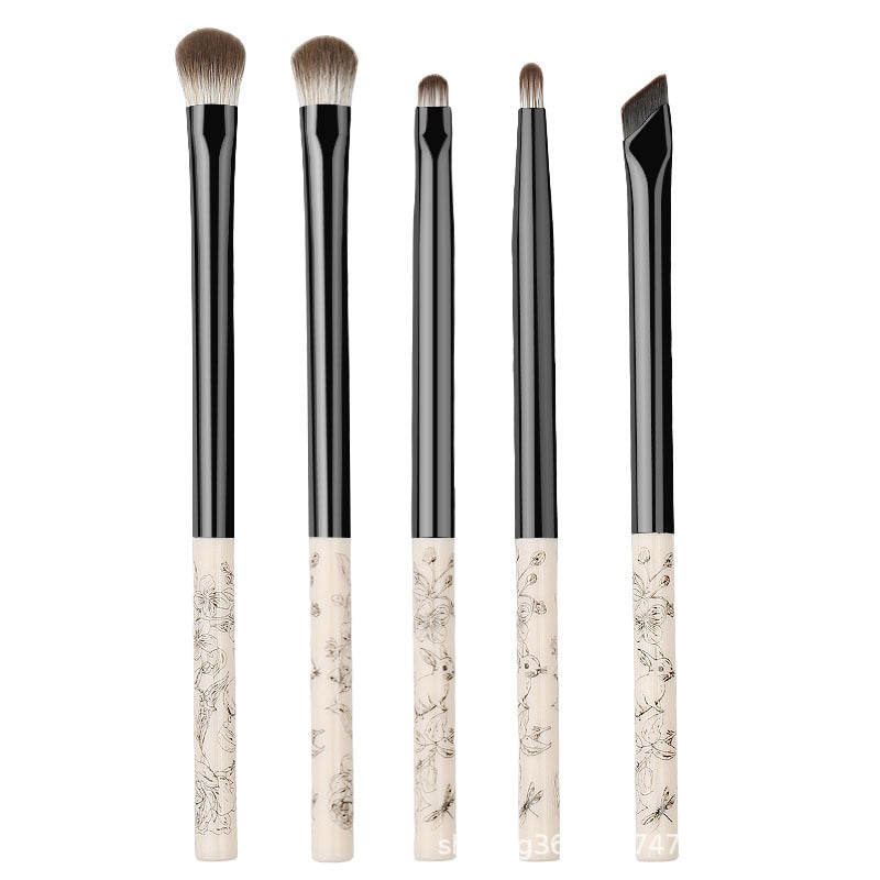 best-selling super soft hair, strong powder-catching, no-powder eye shadow blending eyebrow brush, detailed portable eye makeup brush suit