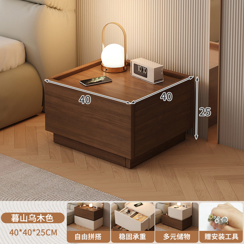 Bedside table for home italian normcore storage storage free combination cabinet popular sofa side table bedroom bedside table