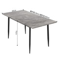 Customizable rock slab dining table - perfect for small spaces, modern minimalist, light luxury style, study table, extendable dining table