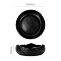 Minimalist embossed soup bowl, premium dessert bowl, ceramic tableware, restaurant high-value creative cold dish, hotel salad bowl