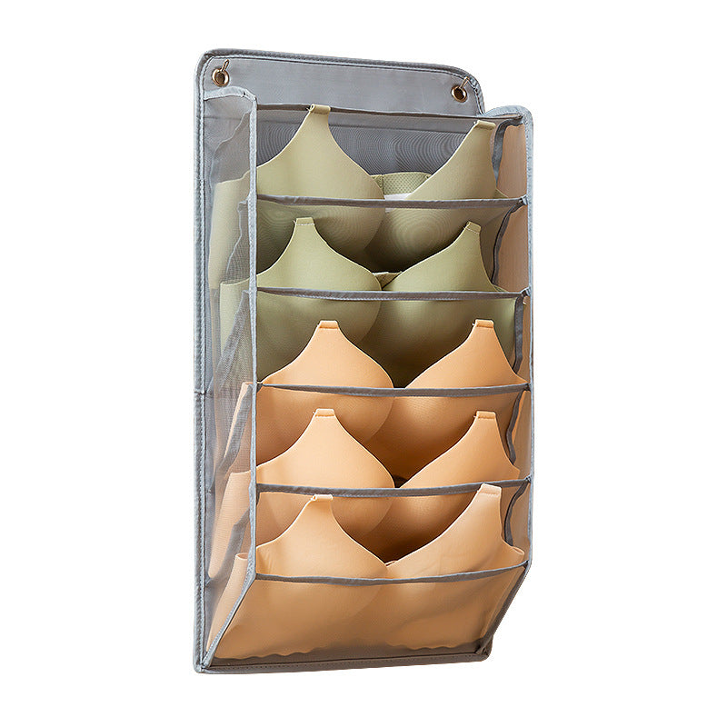 No punching wall-mounted fabric socks, bras, underwear storage bags, dormitory wardrobes, wall-mounted storage boxes, storage bags