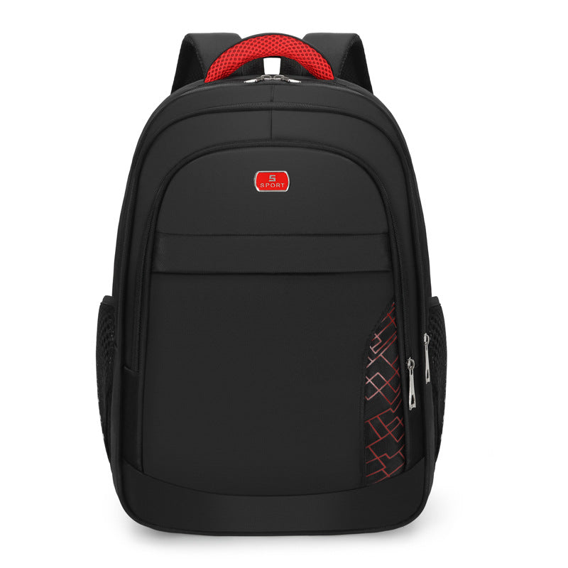 New high school student schoolbag boys middle school student large capacity boys fashion trend youth backpack