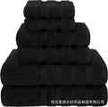 6pcs purple towel set 1 bath towels 1 hand towels 1 towel suit