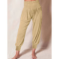 In stock-73060#  cross-border foreign trade women's clothing european and american ins casual loose pure color jogger pants casual pants