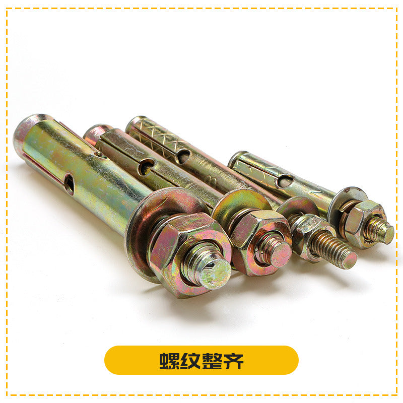 Carbon Steel Galvanized Expansion Screw Iron Pull Explosion Screw Color Zinc External Expansion Bolt Stainless Steel Expansion Wholesale M6/M8