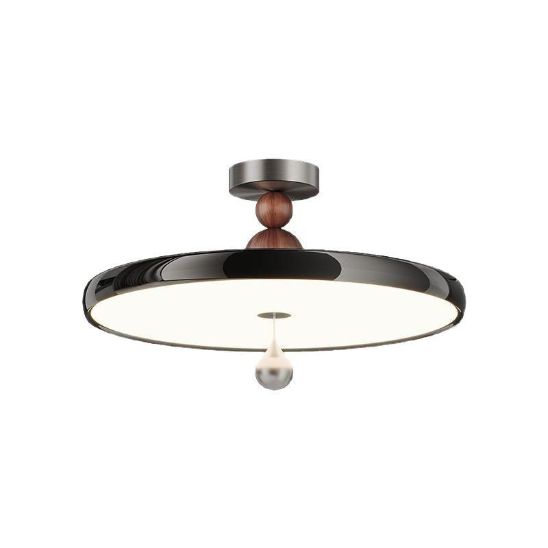 [Strict selection] American pastoral retro chandelier 2025 new French cream wind walnut color eye protection room light