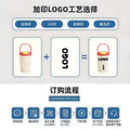 Portable dual-drink coffee mug, cartoon design, 316 stainless steel vacuum insulated tumbler with tea infuser, outdoor travel mug