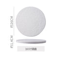 Stone-textured round ceramic plate, suitable for western-style steak, high-end cakes, dim sum, sushi, desserts, and pastries