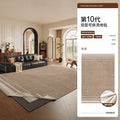 Removable and washable carpet, living room, medieval style bedroom, large area carpet, double layer, machine washable, stain-resistant, soundproof floor mat