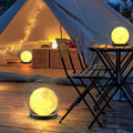 Outdoor waterproof moon bubble globe lights - landscape lawn solar garden decorative atmosphere lighting