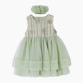 New girls' dresses: sweet princess style for kids, fresh and delicate tank dress for baby girls