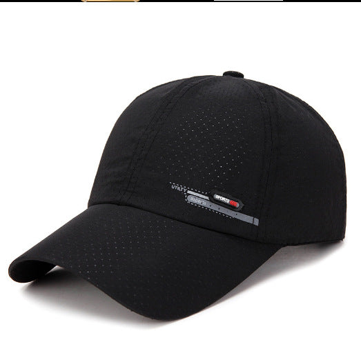 Factory direct sales men's summer quick-drying baseball cap outdoor sports breathable sunscreen visor women's casual cap