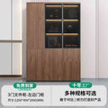 Saint li boss's office accessible luxury file cabinet with light storage cabinet storage cabinet manager room background cabinet