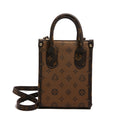 hot-selling tote bag, shoulder bag, influencer-approved vintage monogram letter crossbody bag, trendy and fashionable versatile bag for women