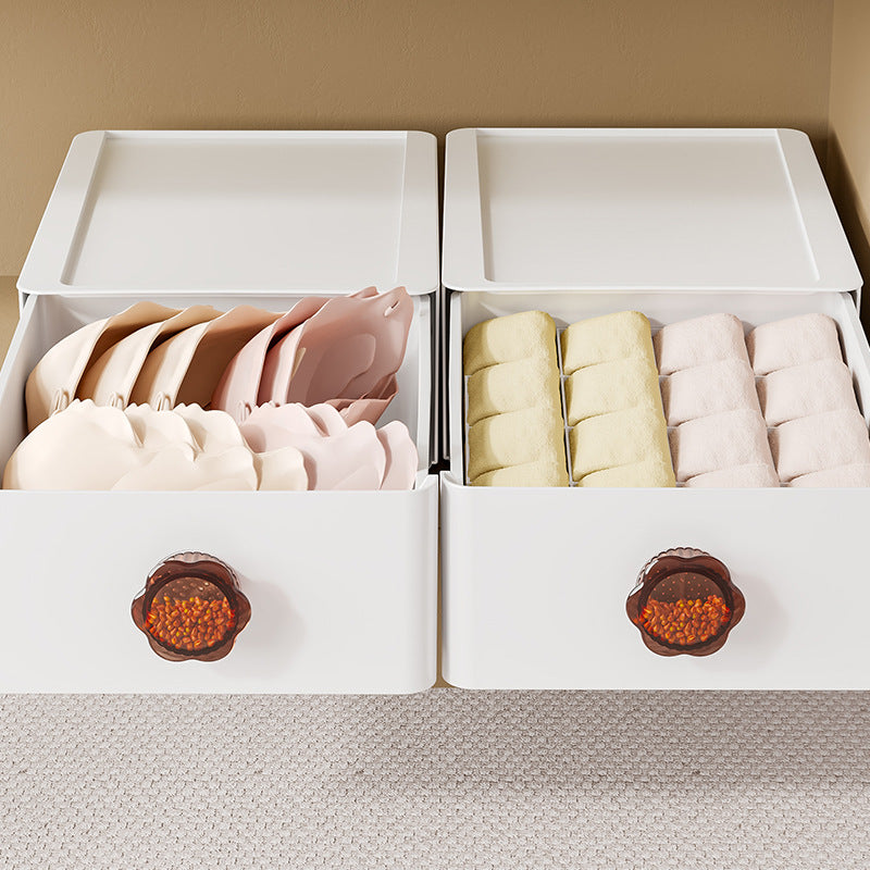 Order aromatherapy underwear storage box, underwear, underwear, socks finishing box, close-fitting clothing grid three-in-one storage artifact