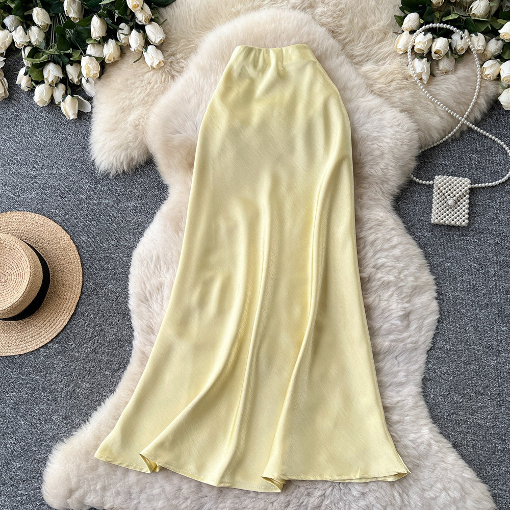 K-style high waist cake sweetbows skirt women's multi-layer ruffles a-line skirt slimming lookeasiest for matchwork clothing skirt